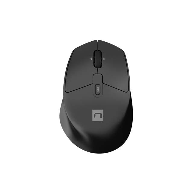 Ratón natec kite inalámbrico silencioso 4000 dpi negro
