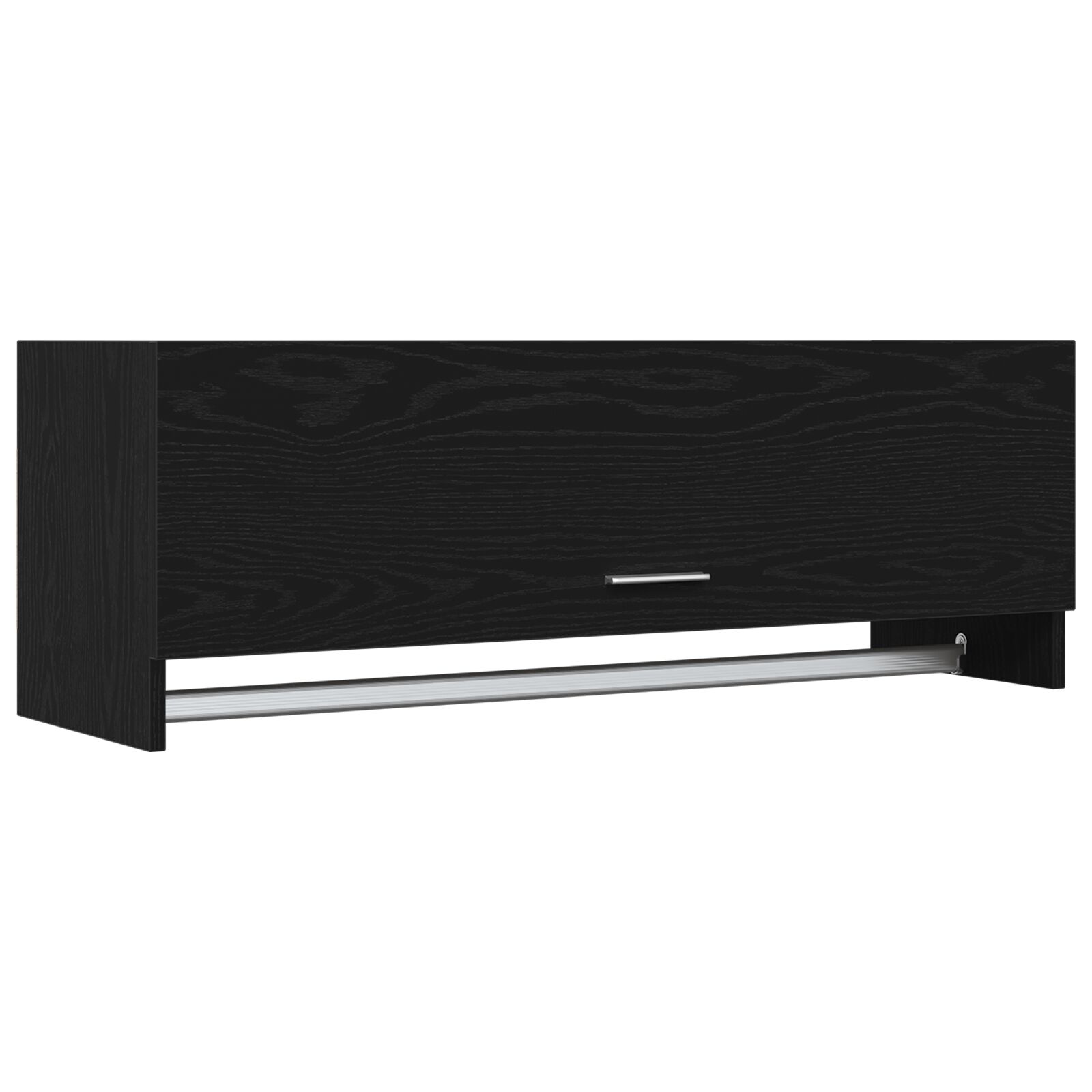 Armario vidaXL Negro Roble 100x32,5x35 cm Madera