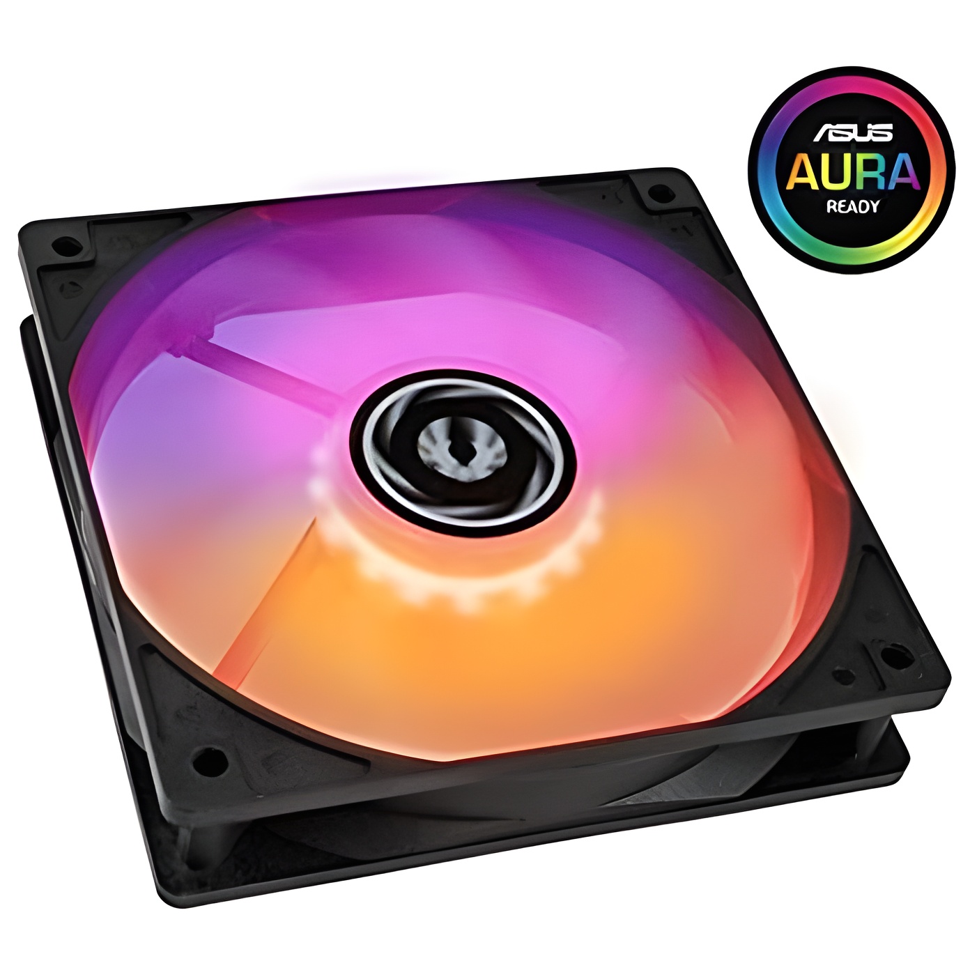 BitFenix BFF-ADD-12025-RP Spectre - Ventilador LED RGB direccionable, color negro