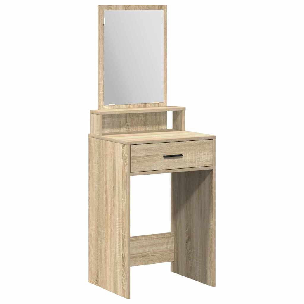 vidaXL Mesa Tocador Roble Sonoma 50 x 41 x 140 cm Madera de ingeniería