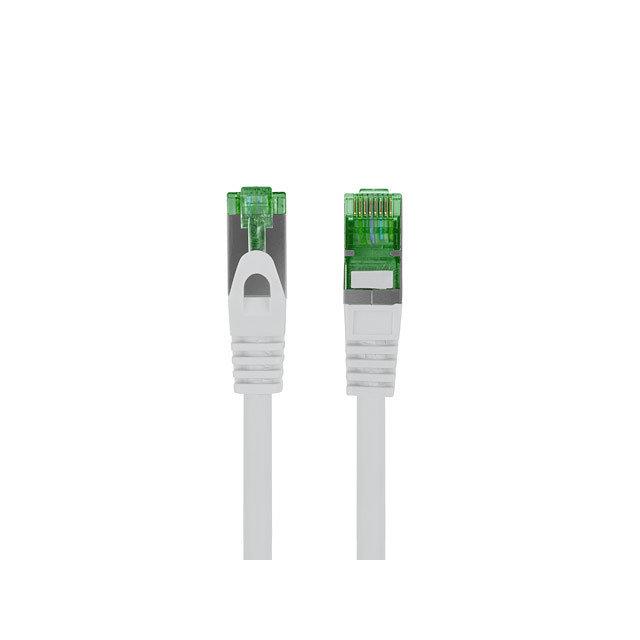 Cable red lanberg latiguillo cat.7 s - ftp lszh cu 0.25m gris fluke passed