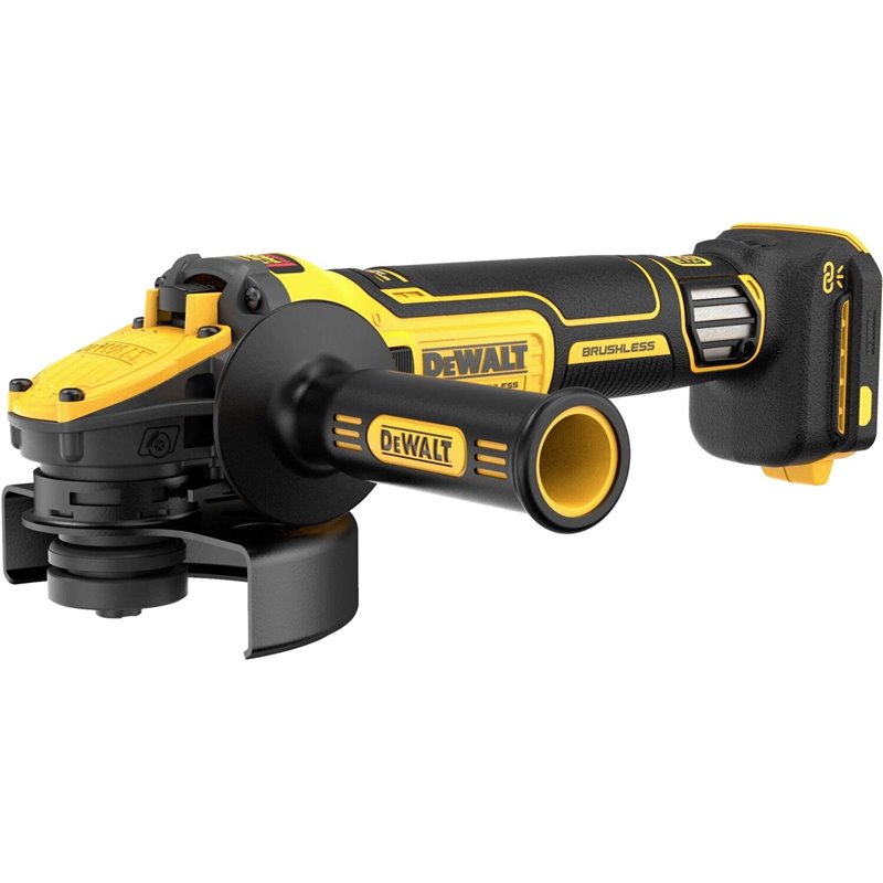 DeWALT DCG409VSNT-XJ, Amoladora angular 9000 RPM, Control de velocidad variable, Amarillo/Negro