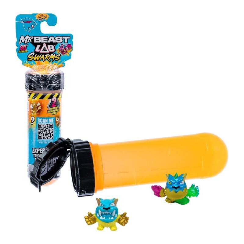 MR BEAST LAB SWARMS TUBO CON 2 FIGURAS