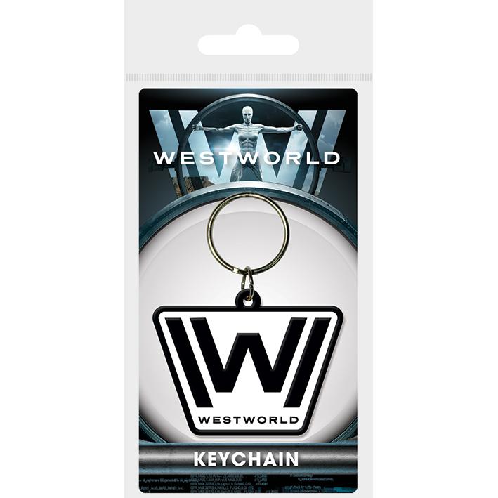 Keychain Westworld - Llavero de Goma Logo