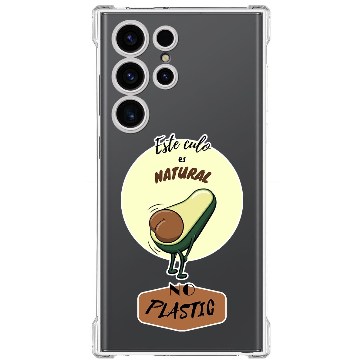 Funda Silicona Antigolpes para Samsung Galaxy S23 Ultra 5G diseño Culo Natural Dibujos