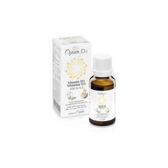 Optim Laboratoire Optim D3 - Vitamina D3 100% vegetal - Sistema inmunitario 20 ml