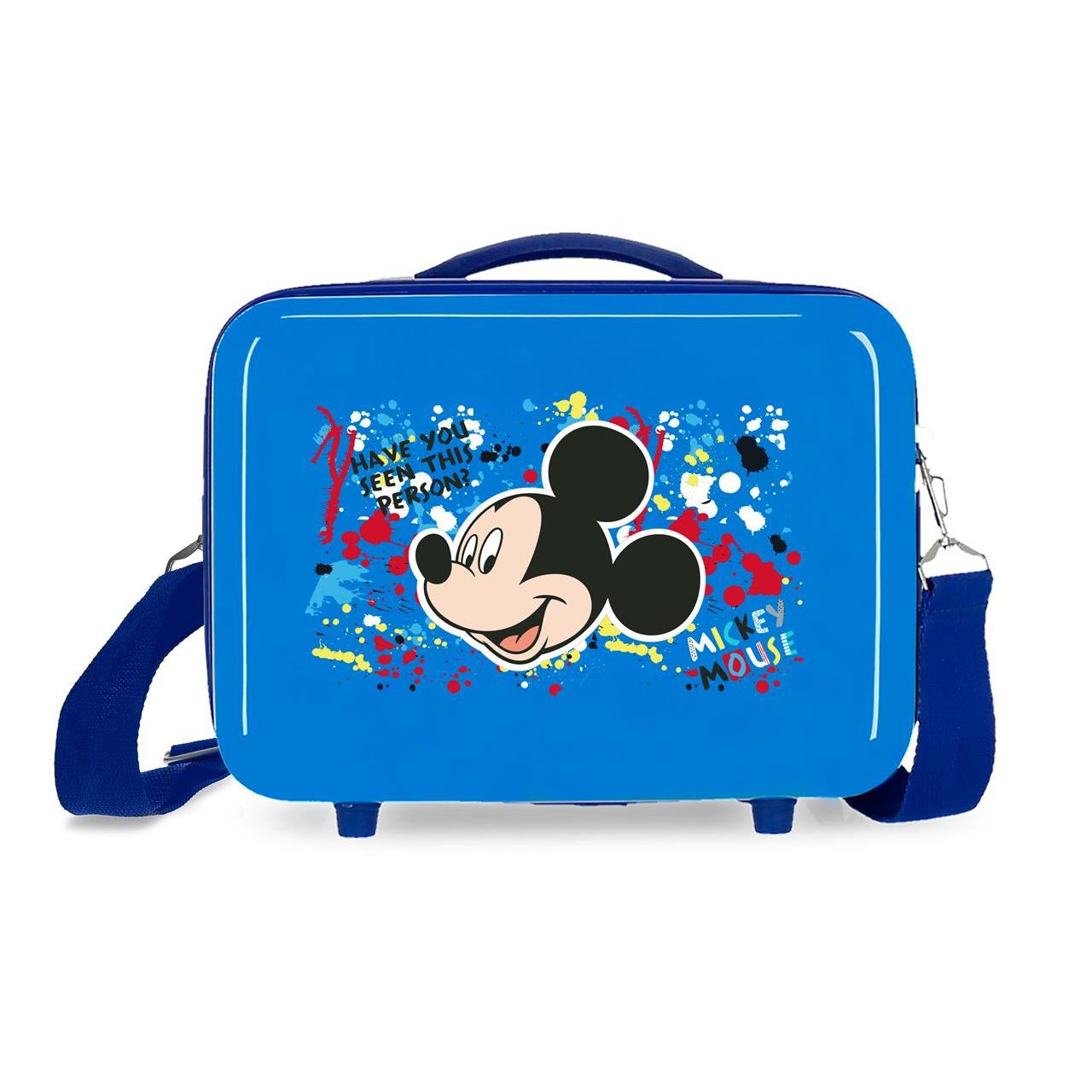 Disney Mickey Neceser De Viaje ABS Colour Mayhem Azul