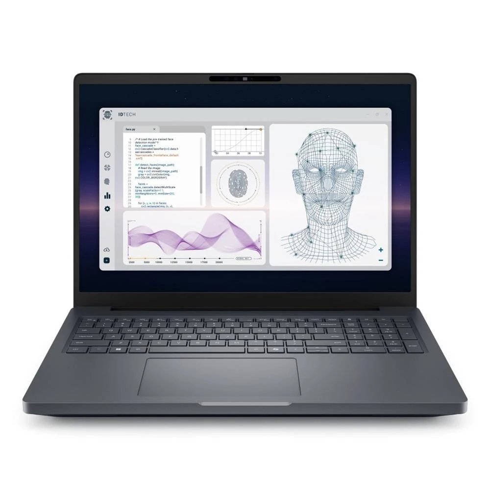 Pc portátil Intel Core Ultra 9 285HX 16" Windows 11 Pro Dell PRO MAX 16 PLUS MB16250 Ram 64 GB Disco 1 TB  | SSD NVMe, Uso profesional, Teclado retroiluminado, Negro