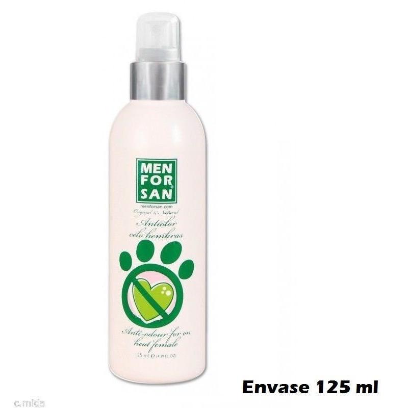 Spray MENFORSAN 125ml anti olor para celo en perras