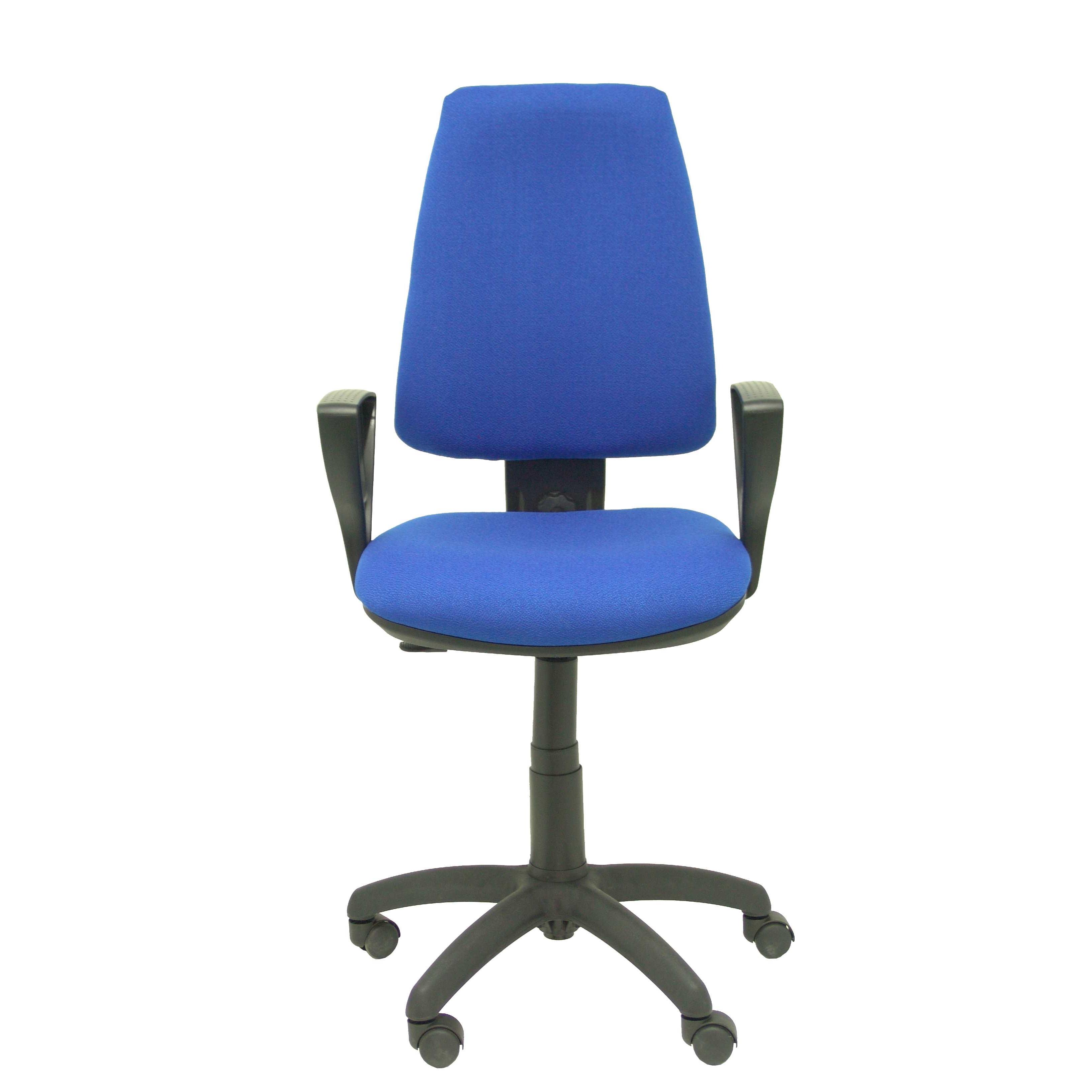 Piqueras Y Crespo Silla Elche CP Bali Azul Ergonómica con Brazos Fijos