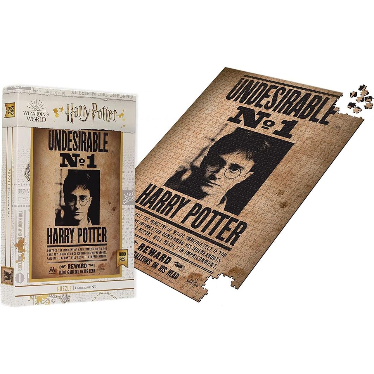 SD Toys - Puzzle Harry Potter de 1000 piezas para adultos y niños, ilustración detallada con personajes icónicos, ideal como decoración o actividad educativa