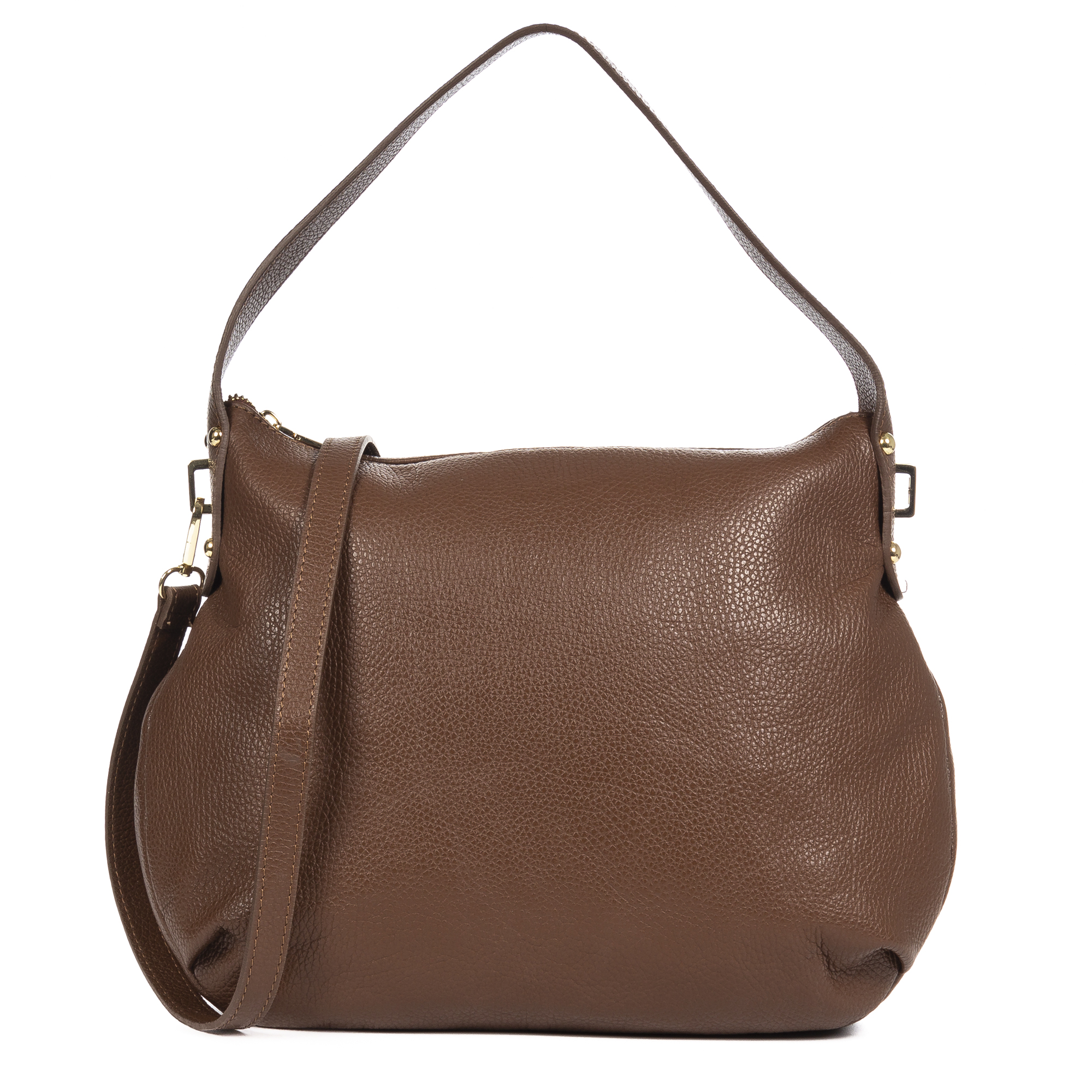 Firenze Artegiani. Acerenza Bolso de hombro Mujer.Piel auténtica Dollaro. Made in Italy. Vera Pelle Italiana.
