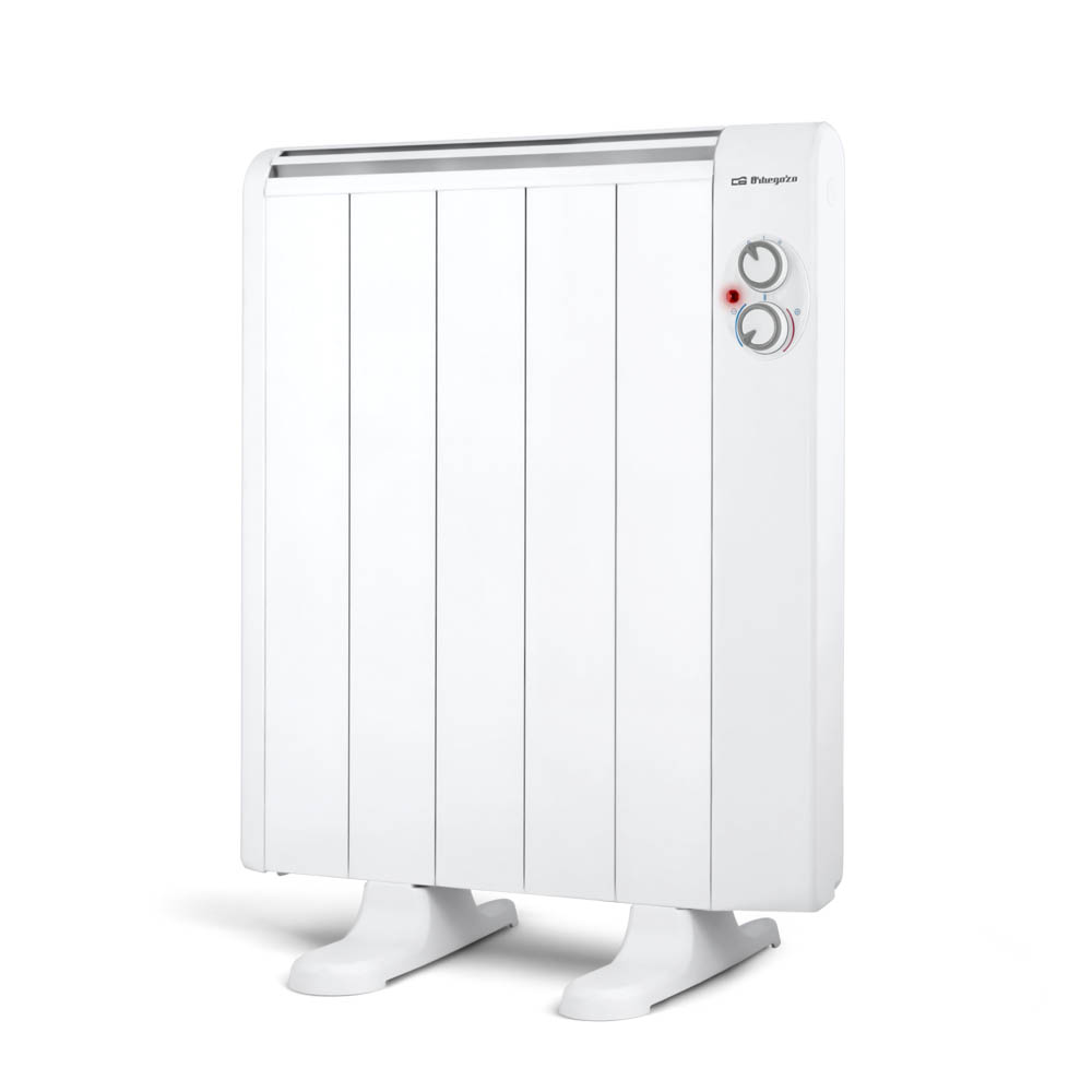 Orbegozo RRM 810 A - Emisor térmico sin aceite, 5 elementos, termostato regulable, indicador luminoso de encendido, 800 W