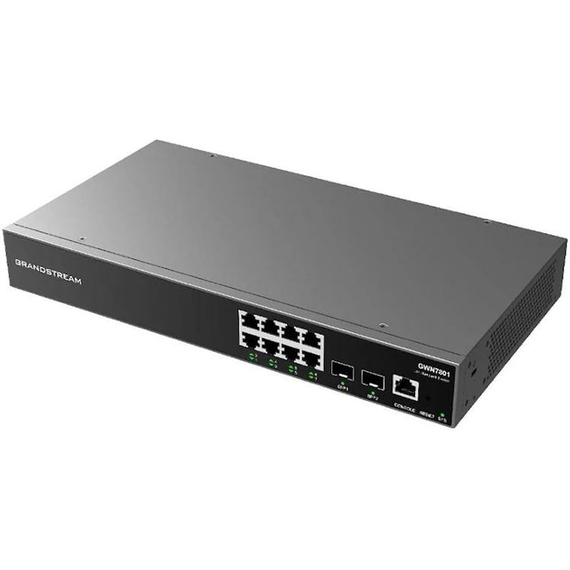 Grandstream GWN 7801P POE 8GE 2SFP manejable switch L2+