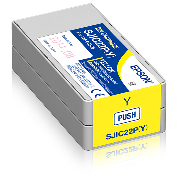 Epson SJIC22P(Y) Amarillo C33S020604