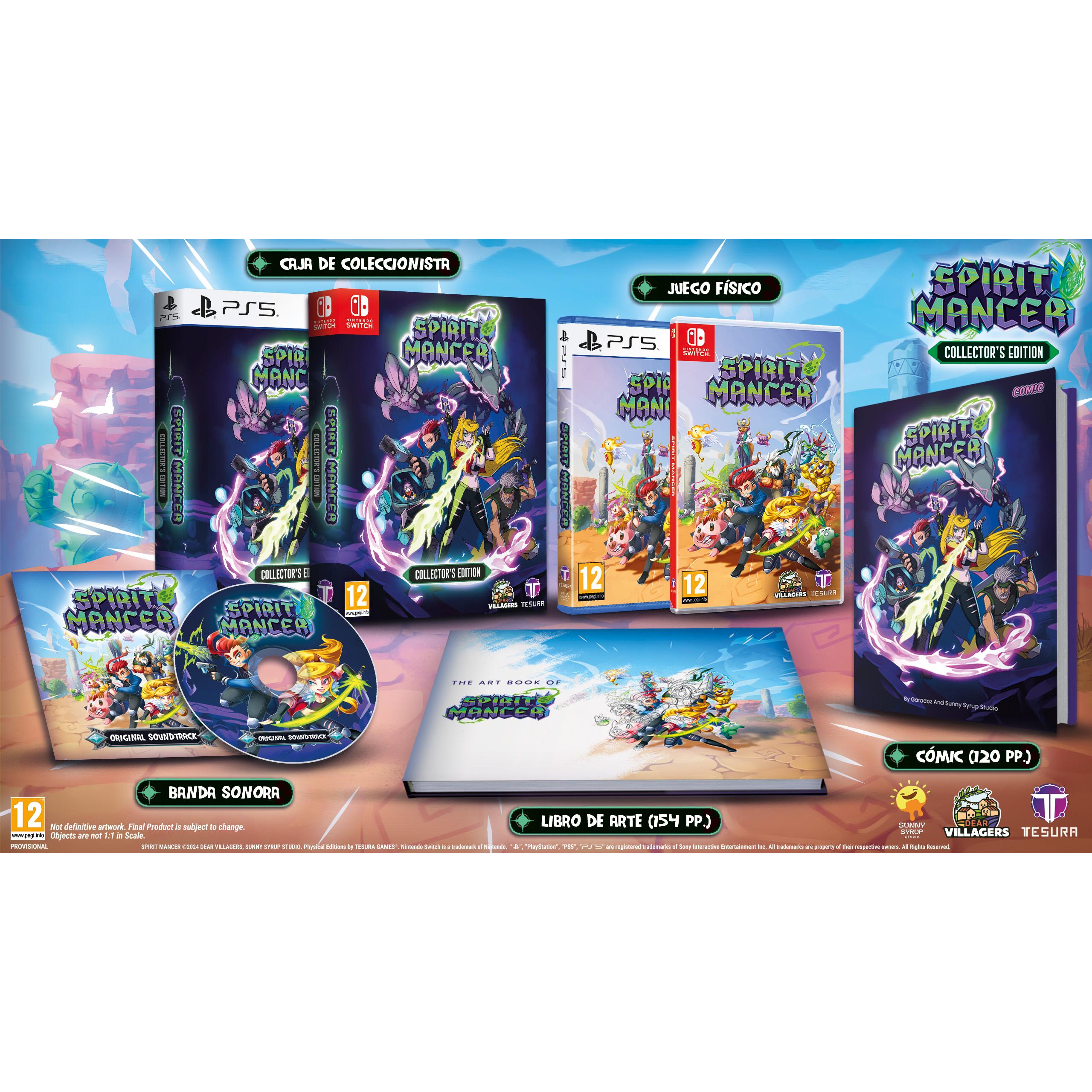Spirit Mancer Collectors Edition - Switch - Nuevo Precintado - PAL España