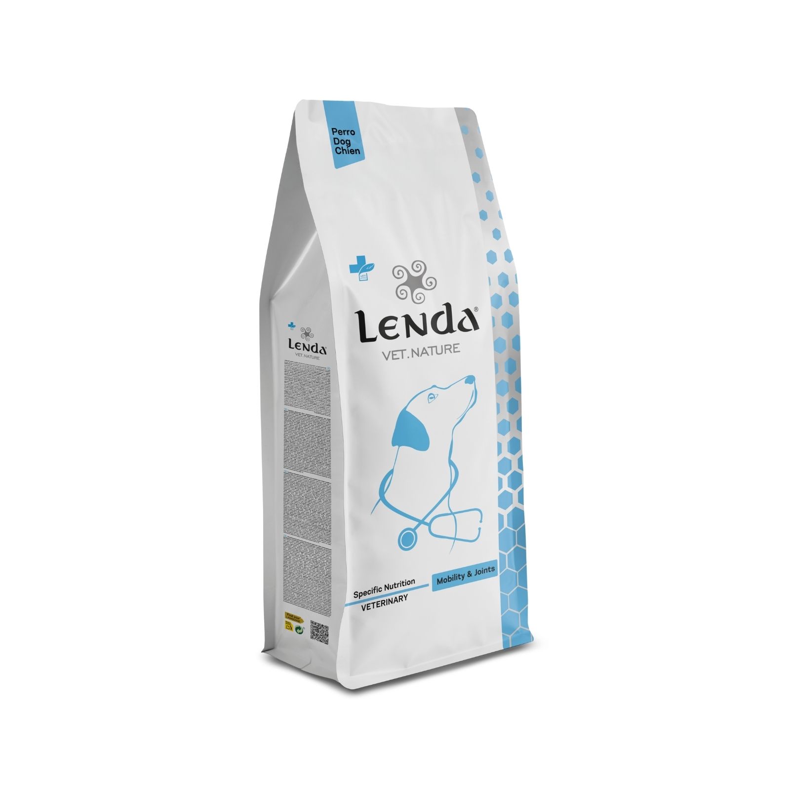 Lenda Vet Dog Nature Mobility & Joints - Pienso Veterinario para Perros con Condroprotectores, MSM, Glucosamina y Colageno - Fortalece los cartilagos y articulaciones