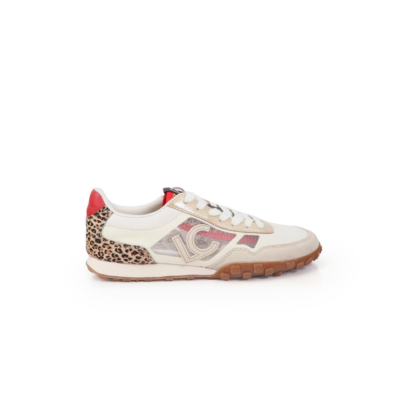 Zapatillas Lola Casademunt LS2605037 rejilla y animal print