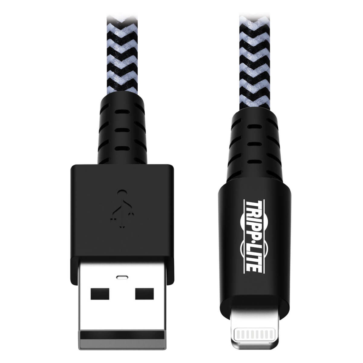 Tripp Lite M100-003-HD Cable de Sincronización y Carga USB A a Lightning para Servicio Pesado, Certificado MFi - M/M, USB 2.0, 0.91 m [3 pies]