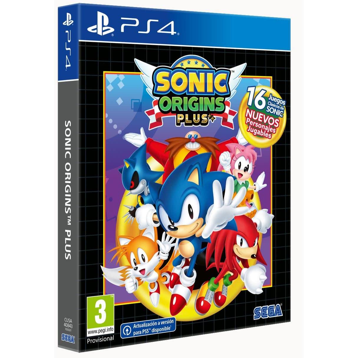 Sonic Origins Plus LE - PS4 - Nuevo Precintado - PAL España