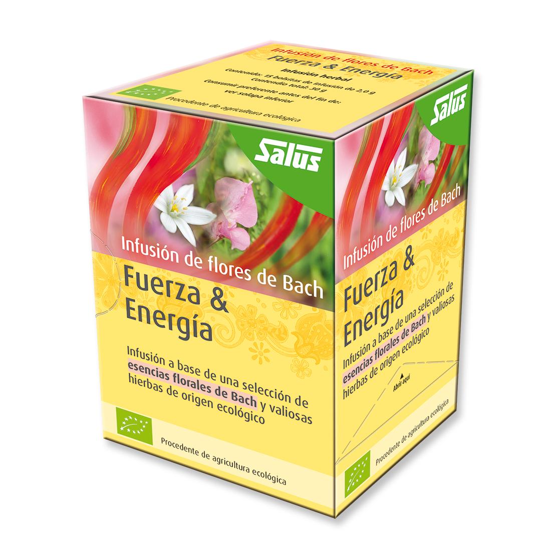 Infusion Flores Bach Fuerza y Energía Salus