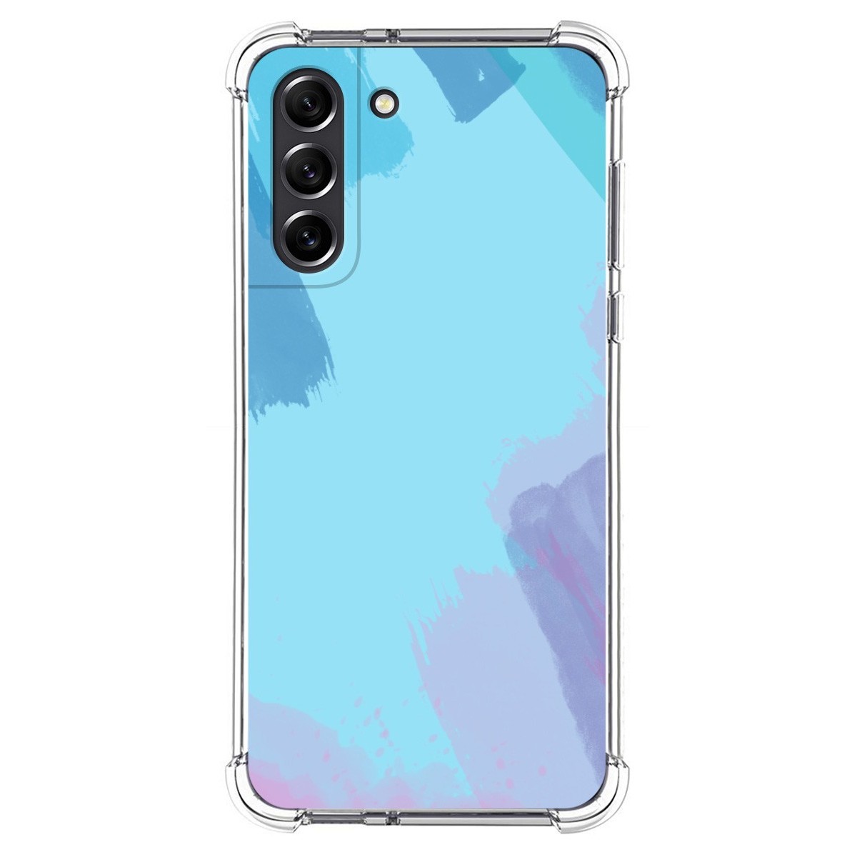 Funda Silicona Antigolpes para Samsung Galaxy S21 FE 5G diseño Acuarela 10 Dibujos