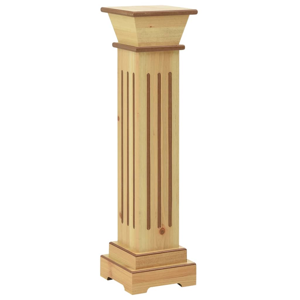 vidaXL Soporte Forma Columna Clásica para Macetas MDF Pilar de Plantas Color Blanco,  Marrón,  Gris y mas