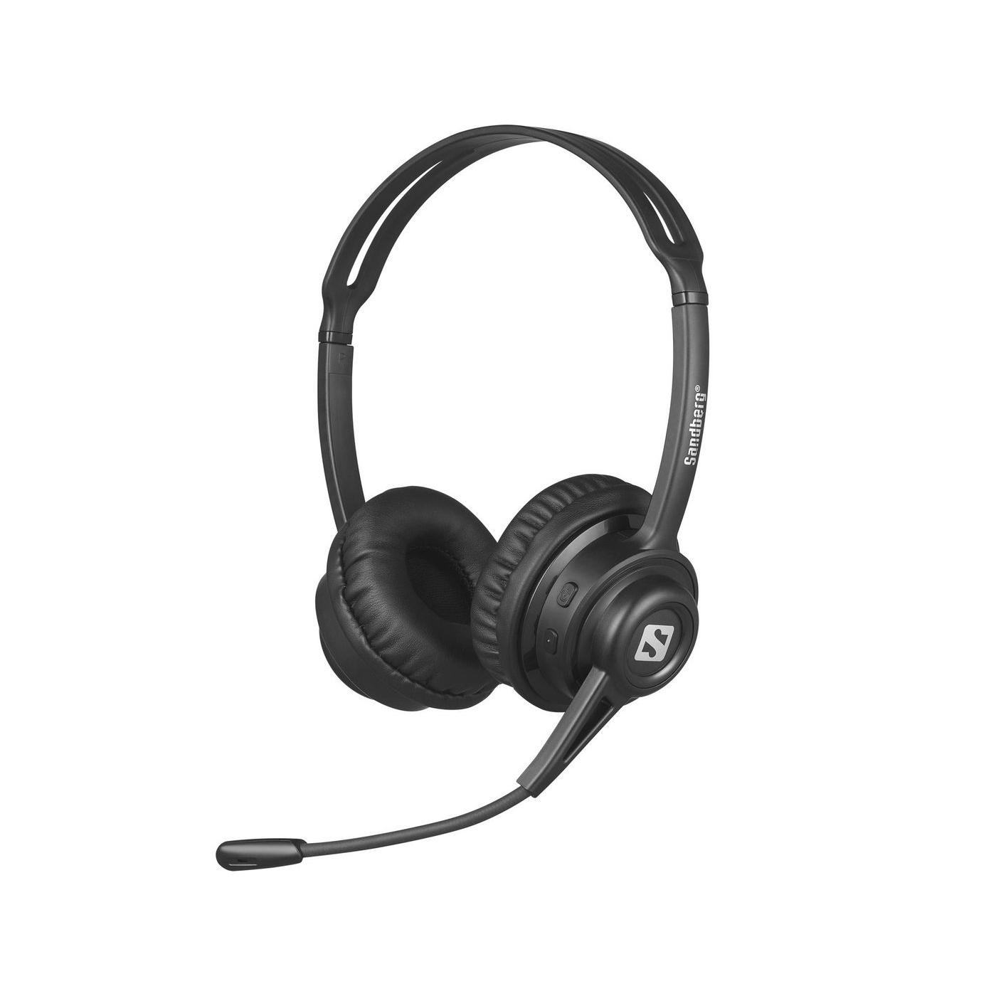 Sandberg 126-44 auricular y casco Auriculares Inalámbrico Diadema Música/uso diario Bluetooth Negro