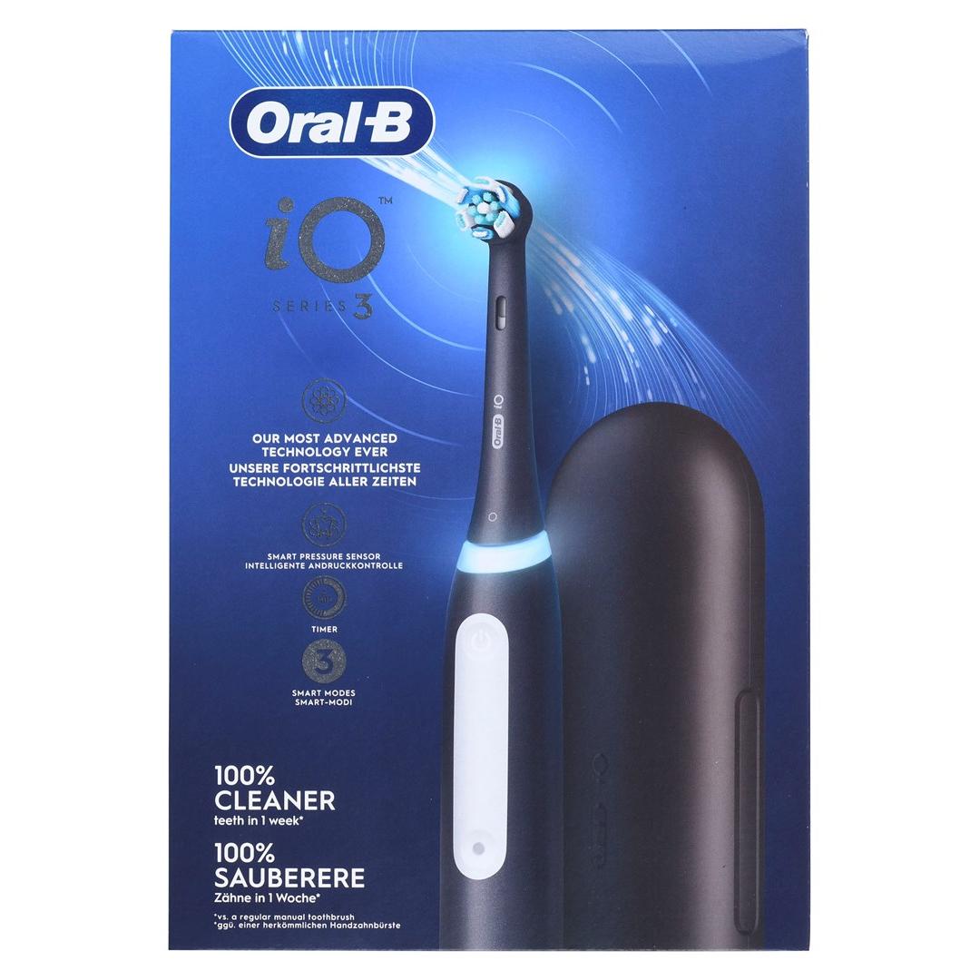 oral-b Series 3 cepillo eléctrico para dientes Adulto Cepillo dental oscilante Negro-Blanco