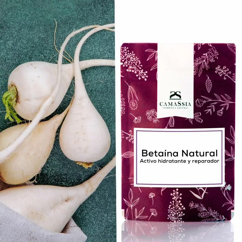 Camassia Betaína Natural - Activo Hidratante y Reparador | Principios Activos Naturales | Betaína de Remolacha, Aprobado por COSMOS