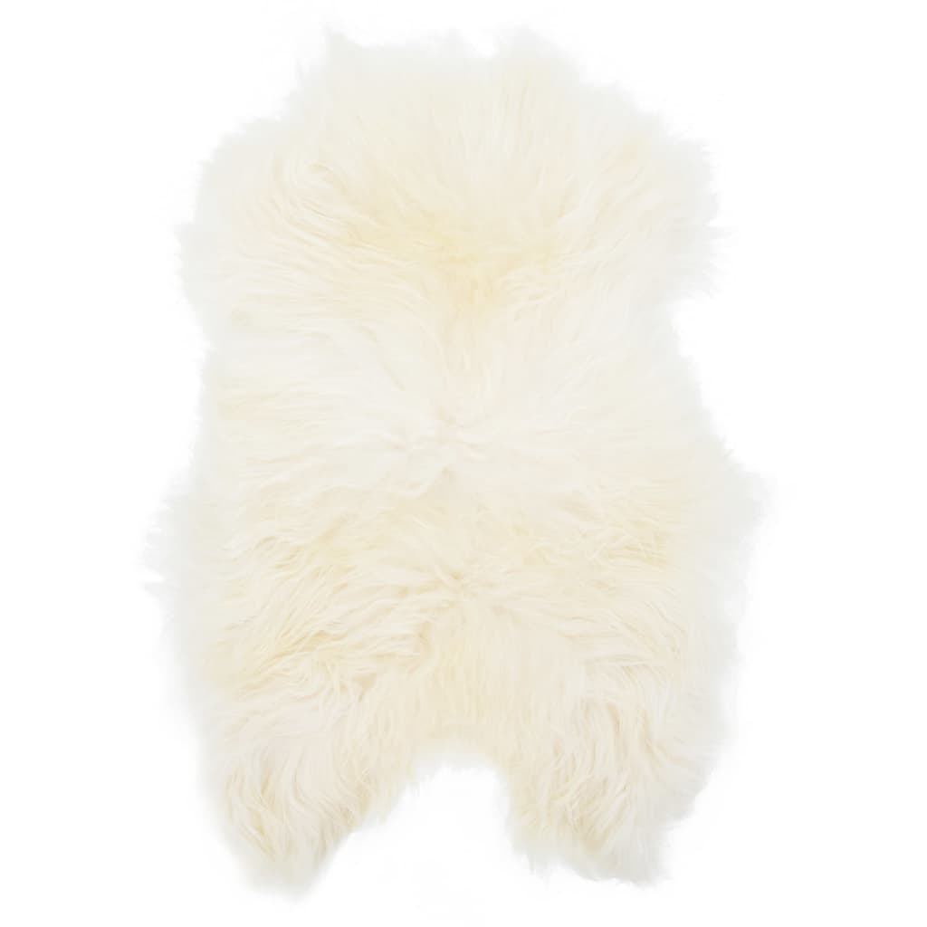vidaXL Cubierta Asiento Silla Piel Oveja Islandia Cojín Alfombra Sofá Color Crema,  Marrón,  Negro y mas