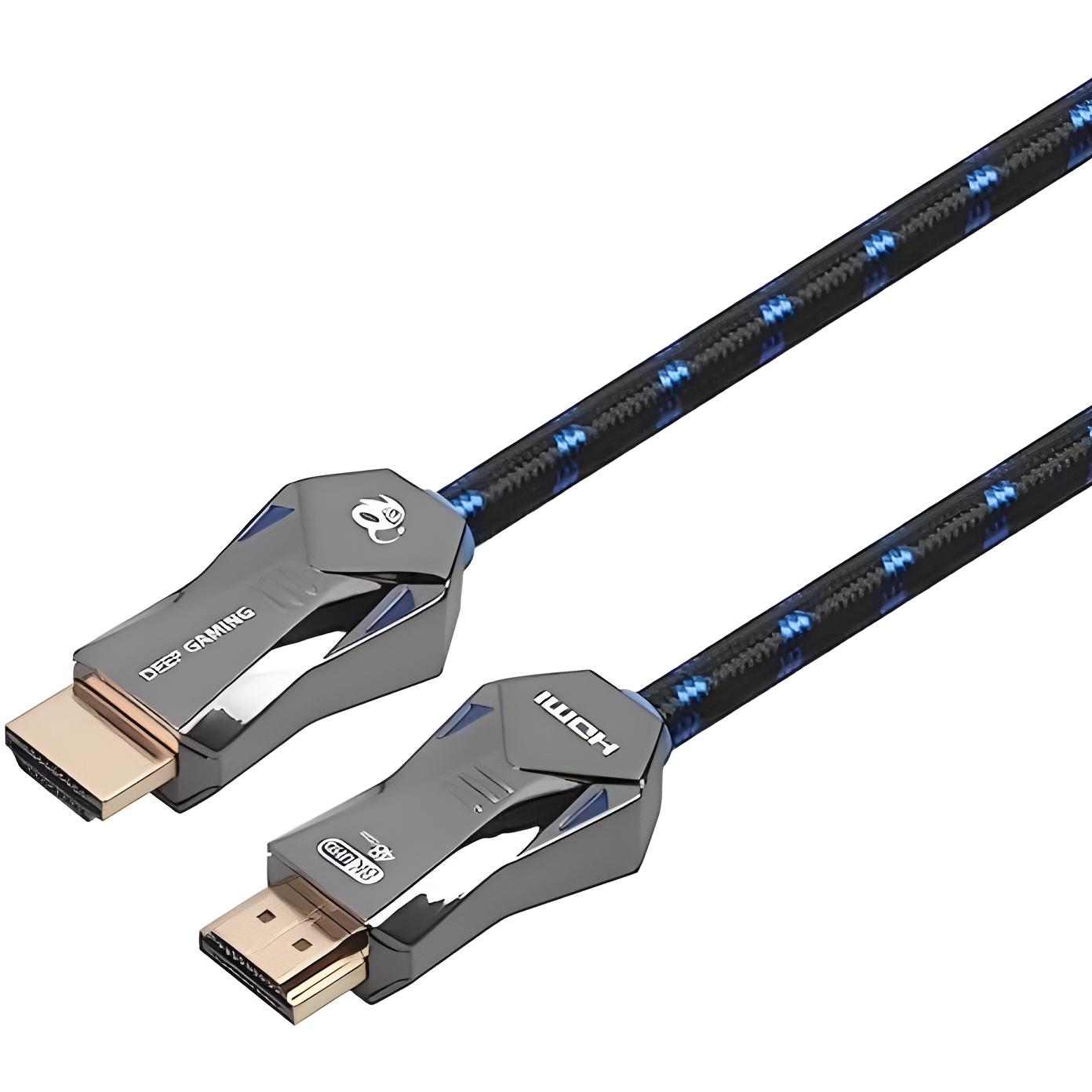 Coolbox Cable HDMI 2.1 de 48G Alta Velocidad | Calidad 4K y 8K | Sonido Mejorado | Compatible TV y Consolas | Cable Trenzado 2m