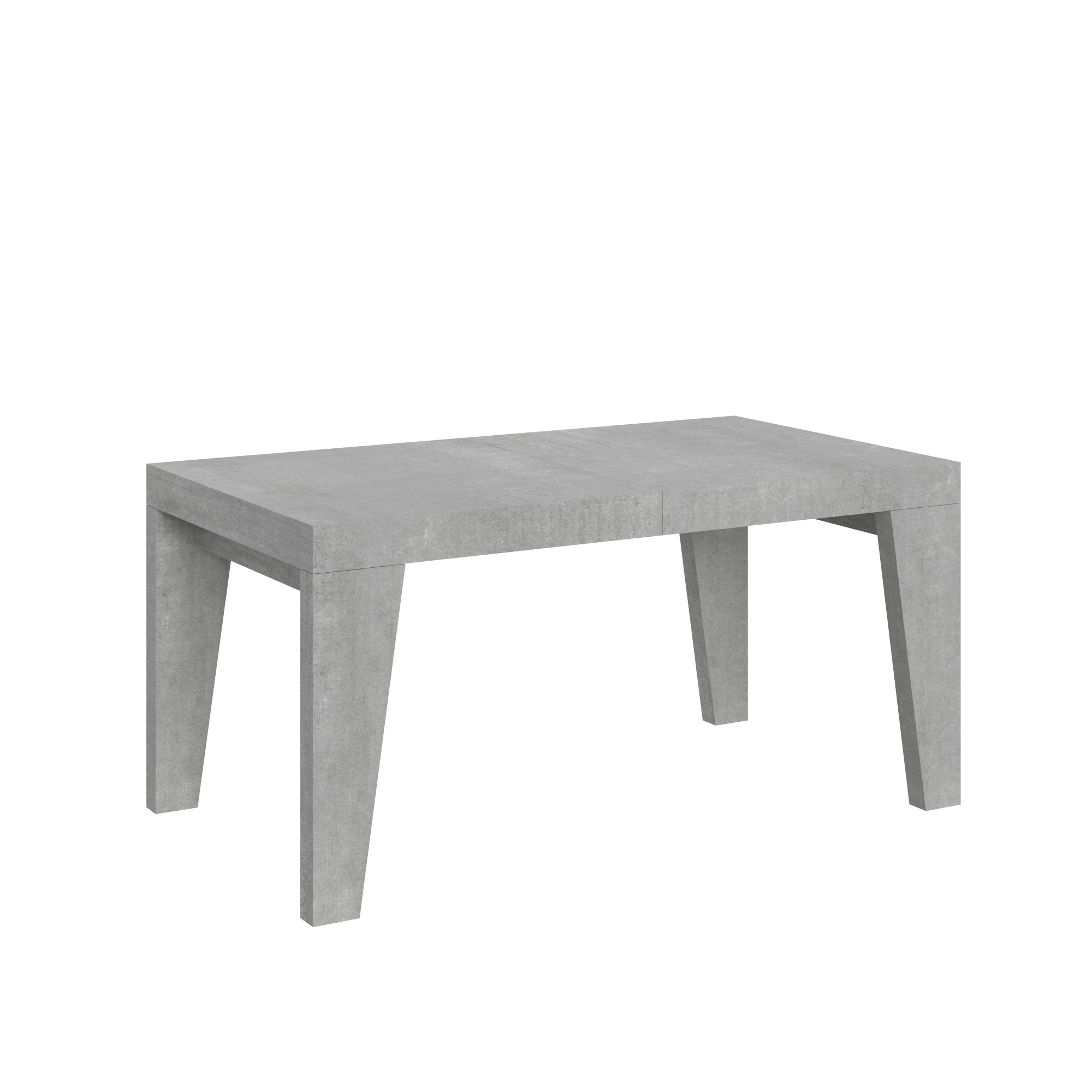Mesa extensible 90x160/420 cm Naxy Cemento - Itamoby