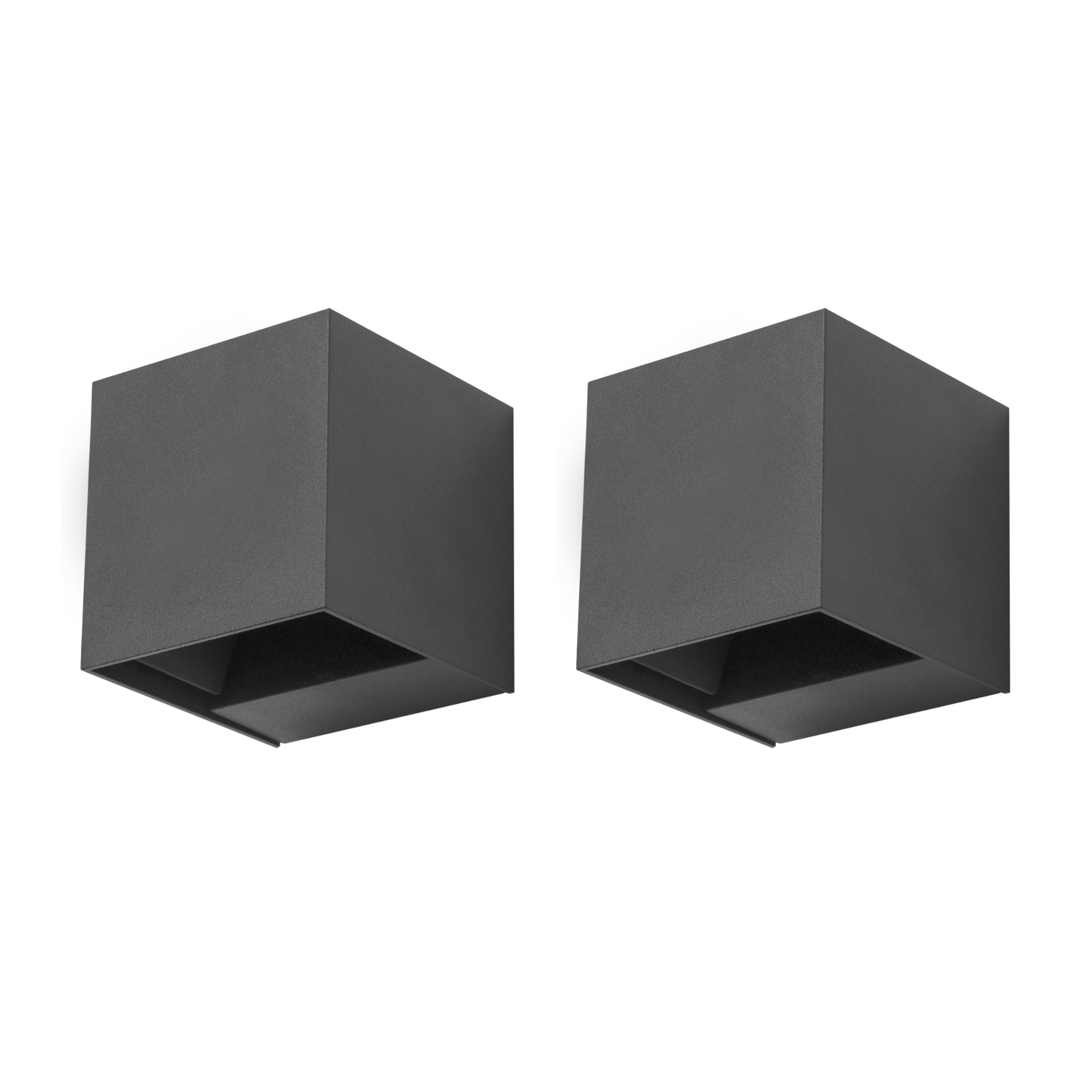 Forlight Aplique Ip54 Rex Led 5,2W 4000K Gris Urbano 350Lm