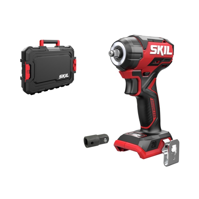 3265 JA Llave de impacto a batería "Compact brushless" - Alta potencia y comodidad para cualquier trabajo (SKIL)