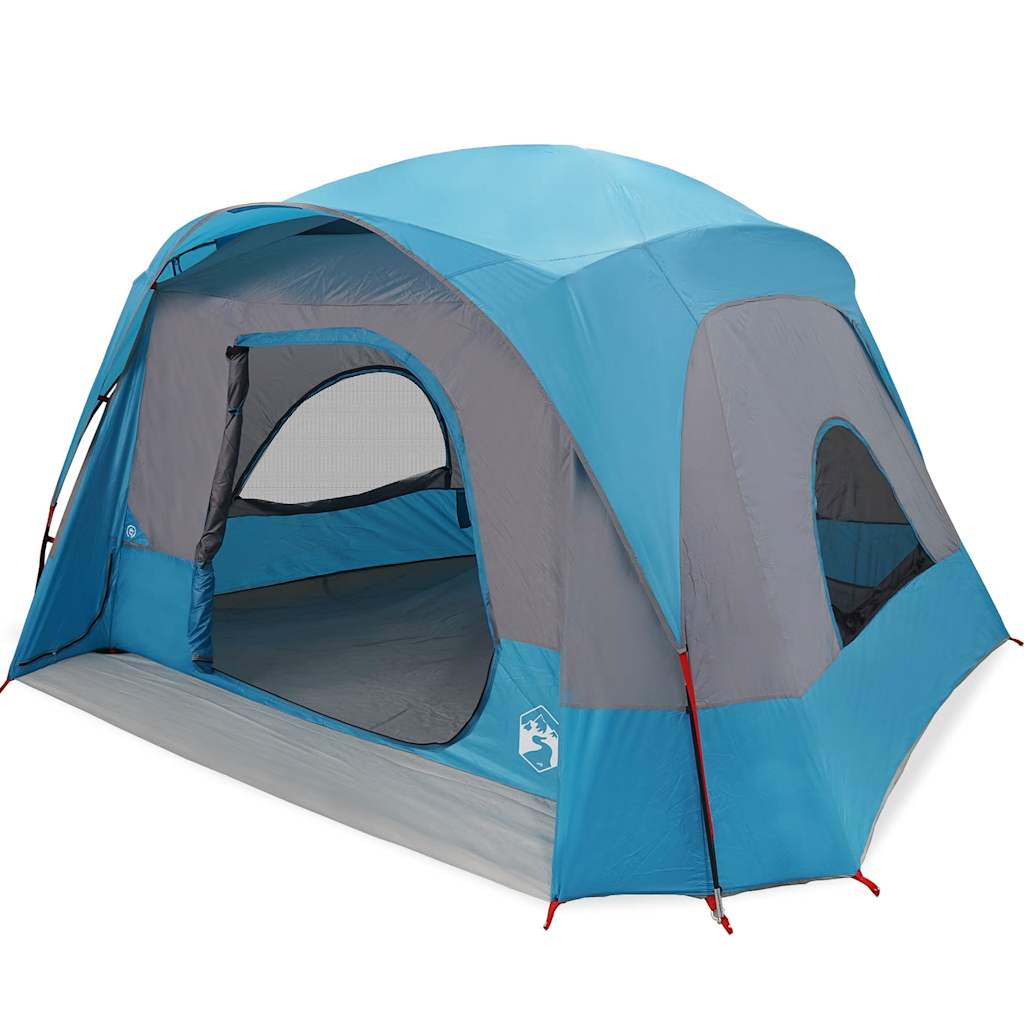 vidaXL Tienda de campaña familiar para 6 personas impermeable