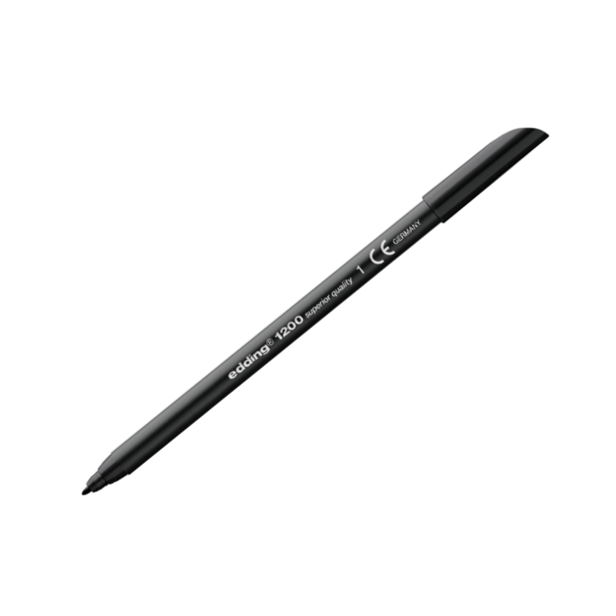 Rotulador modelo 1200, tinta base al agua | EDDING - Pack de 10 unidades, varios colores disponibles, punta de fibra fina, 1mm // Ref: 1200