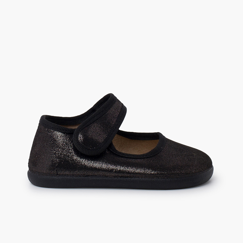 Pisamonas Merceditas barefoot brillo tira adherente