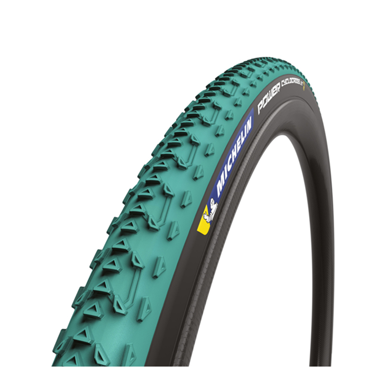 Cubierta Neumatico Power Cyclocross Jet 700X33 Tubeless Ready Competi. Line Plegable Verde/Negro 33-622 704307