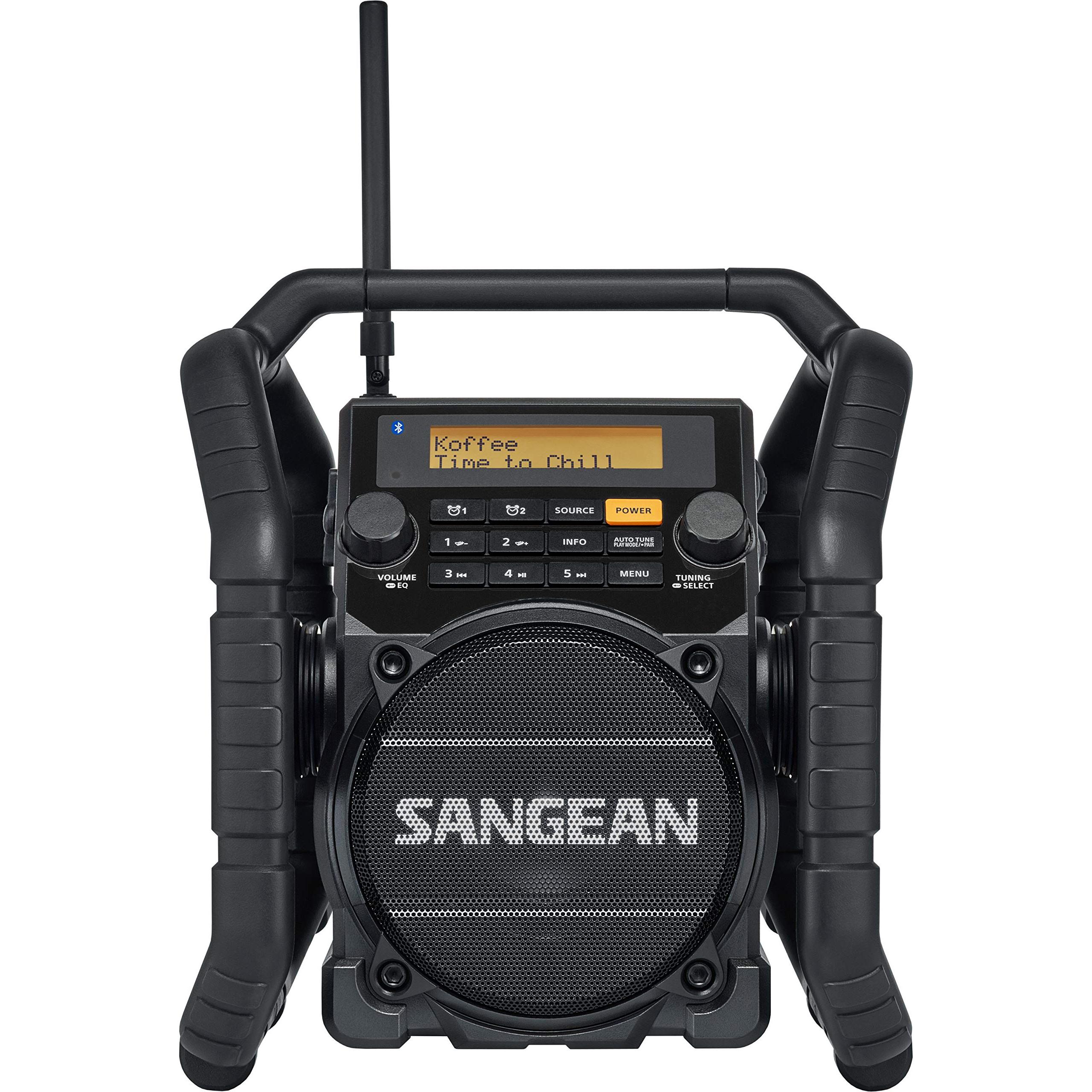 Sangean U-5 DBT Lugar de trabajo Analógico y digital Negro