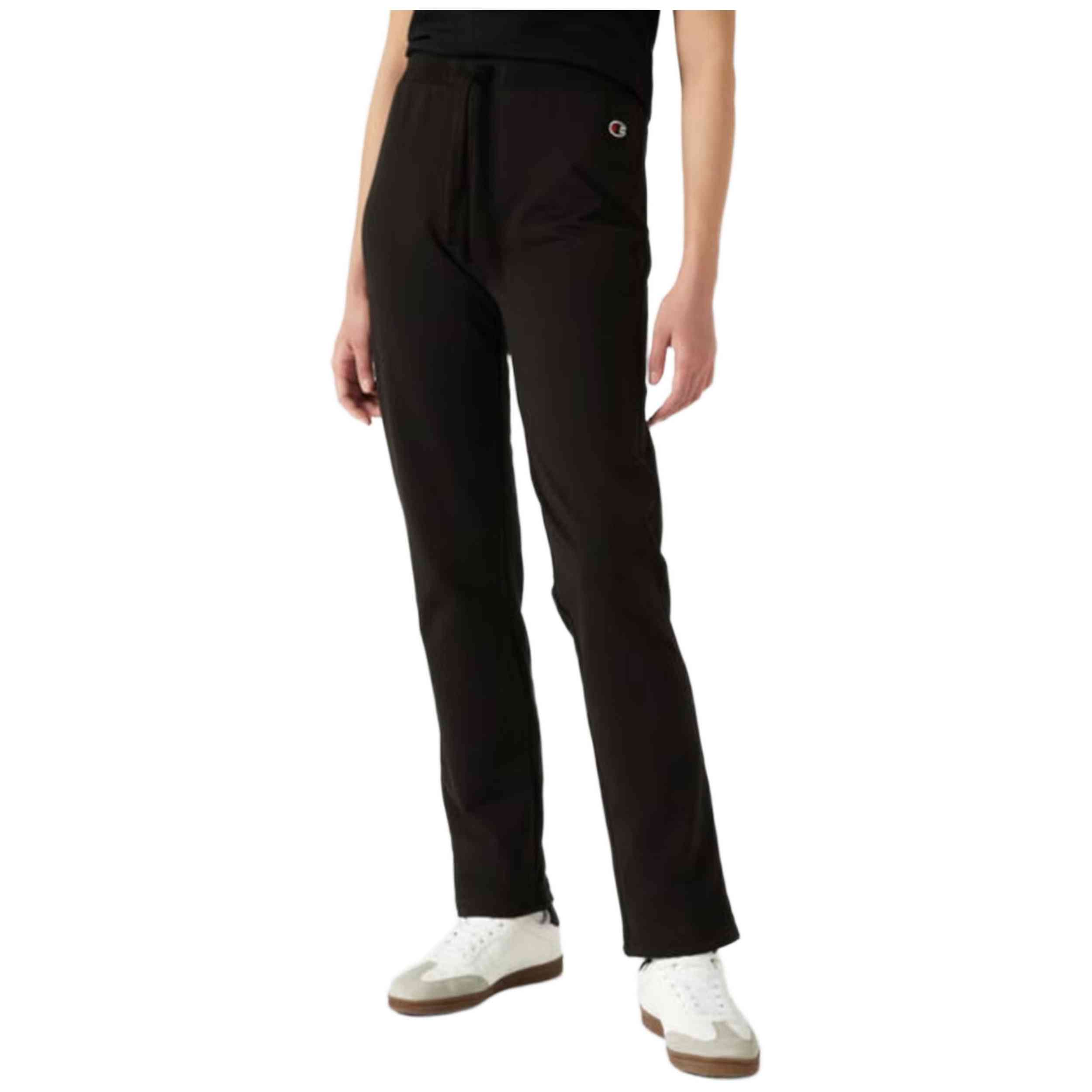 Textil Champion modelo Straight Hem Pants en color Negro