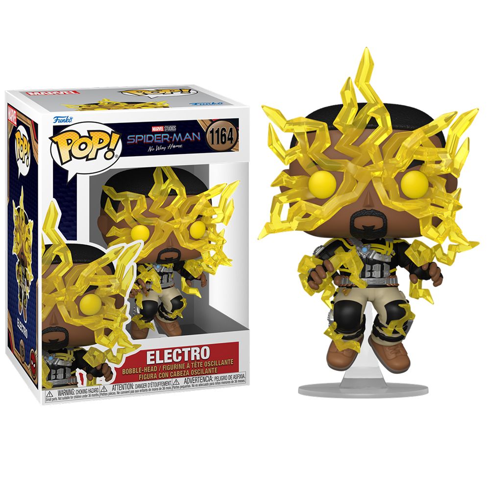 Funko Pop! Spider-Man: No Way Home - Electro Final, 67604, Nº1164