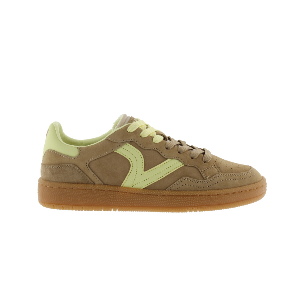 Victoria 1985 SMASH Zapatillas de serraje con piezas en contraste y suela caramelo 8806116