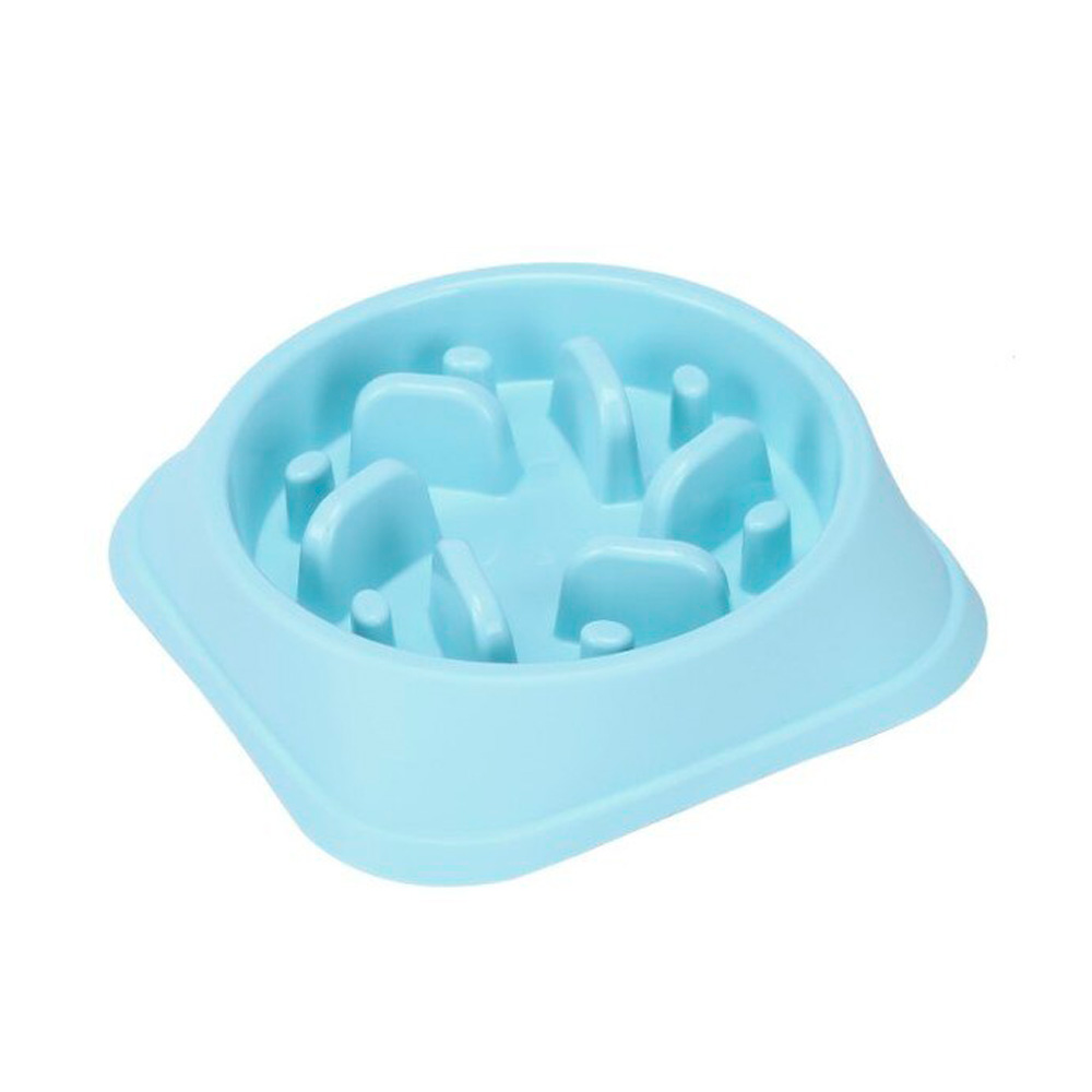 Comedor antivoracidad para perro y gato, cuenco antideslizante para mascota, tazón comedero para perro y gato, evita la obesidad y la ansiedad por la comida
