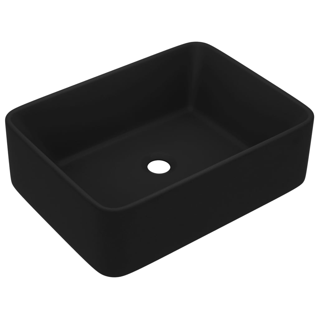 vidaXL Lavabo de lujo de cerámica 41x30x12 cm