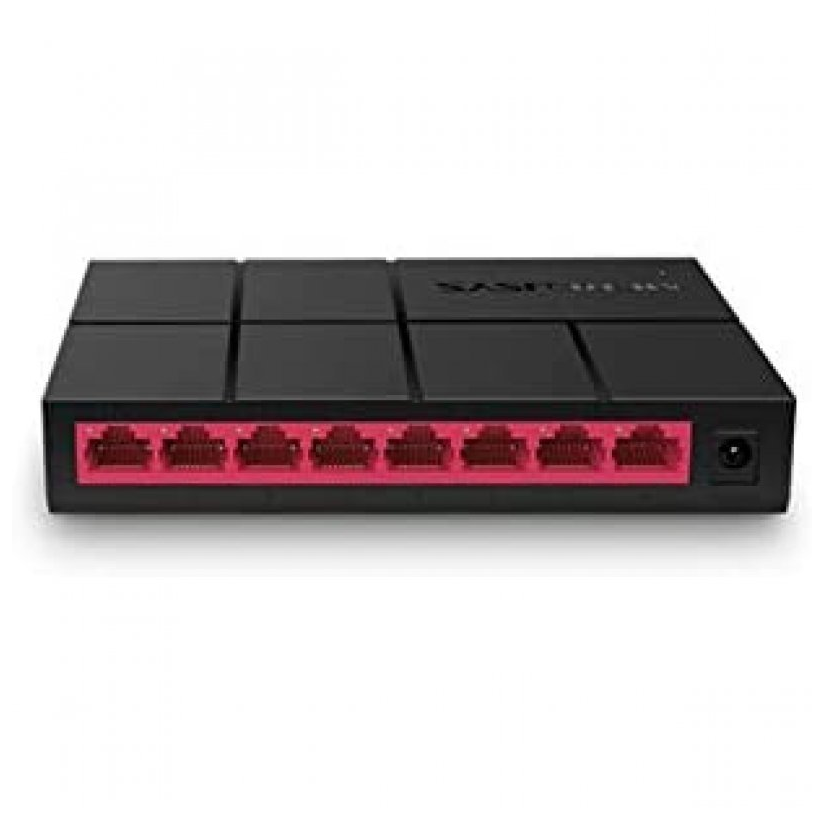 Mercusys MS108G Switch 8 Puertos Gigabit Ethernet para Red Cableada en Pequeñas Oficinas y Hogares