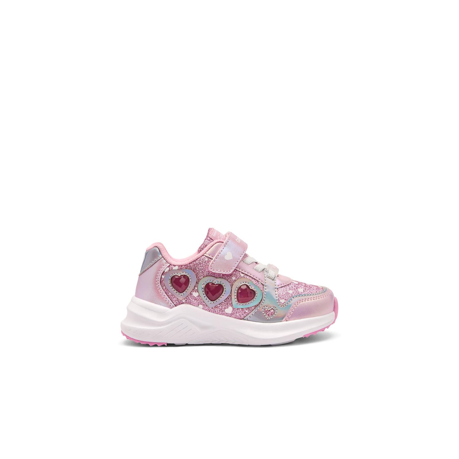Conguitos - Zapatillas de luces de niña con diseño de alas plateadas para Niña