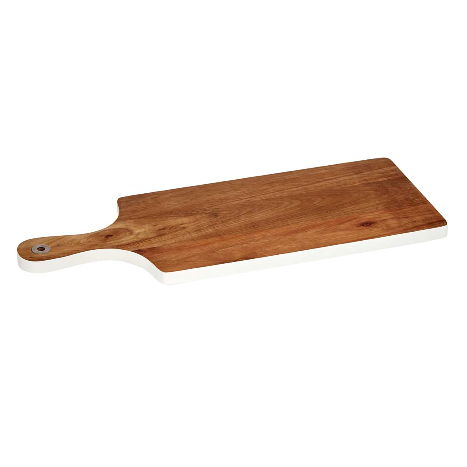 DAM. TABLA CORTAR MADERA BORDE BLANCO 45CM 44,8x17,3x1,5 cm.