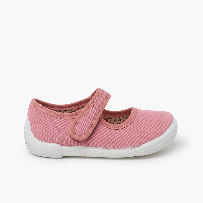Pisamonas Merceditas barefoot tira adherente piso blanco
