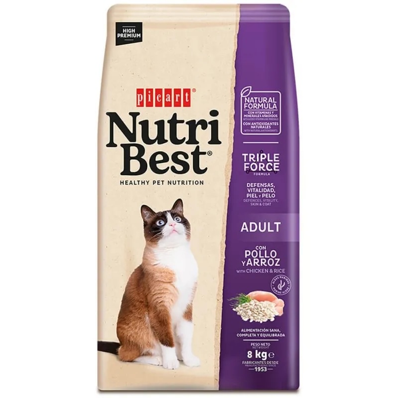 Picart Nutribest Cat Adulto Pollo & Arroz